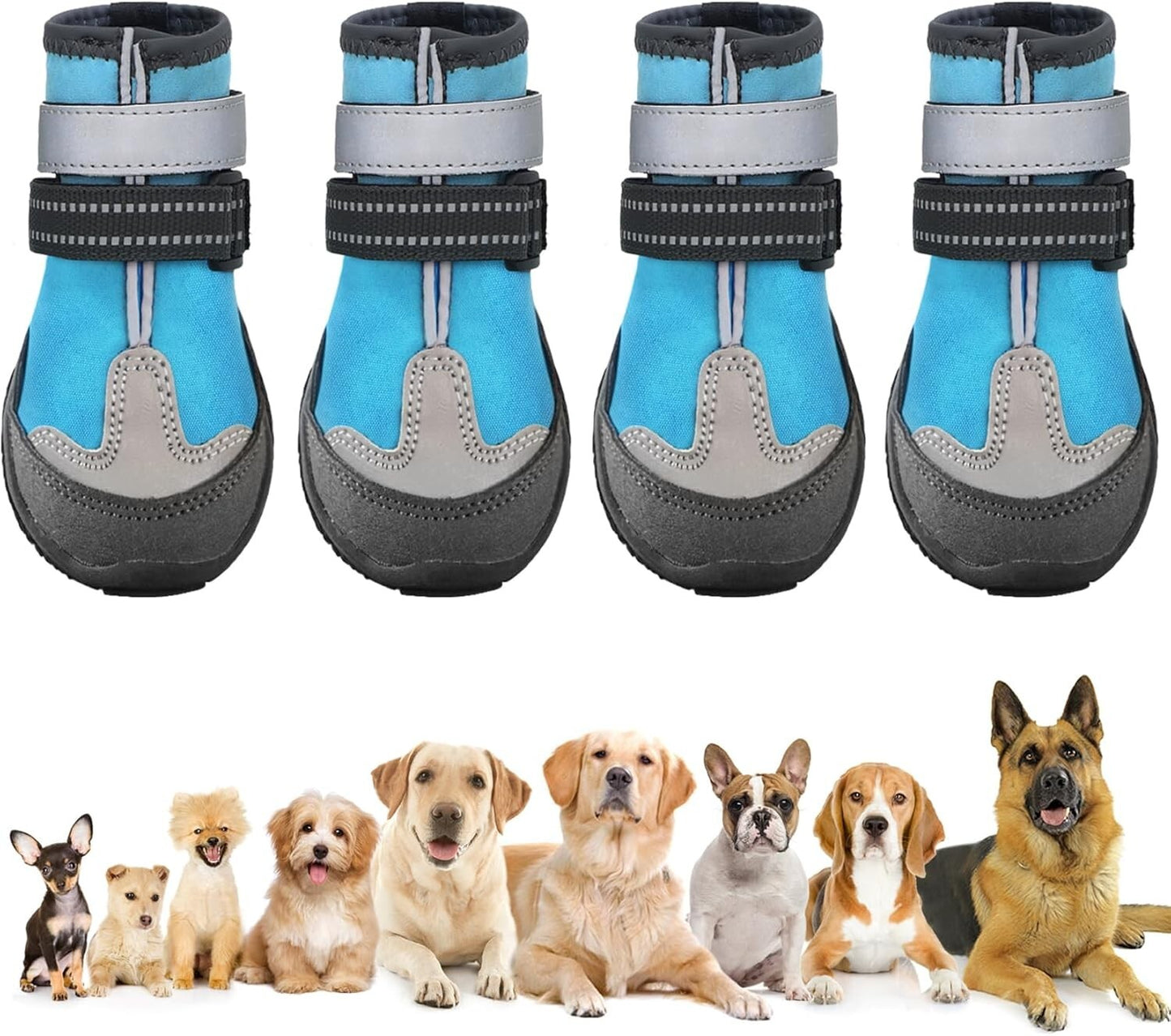Dog Shoes, Otunrues Dog Shoes , Anti-Slip Dog Boot and Paw Protector XS