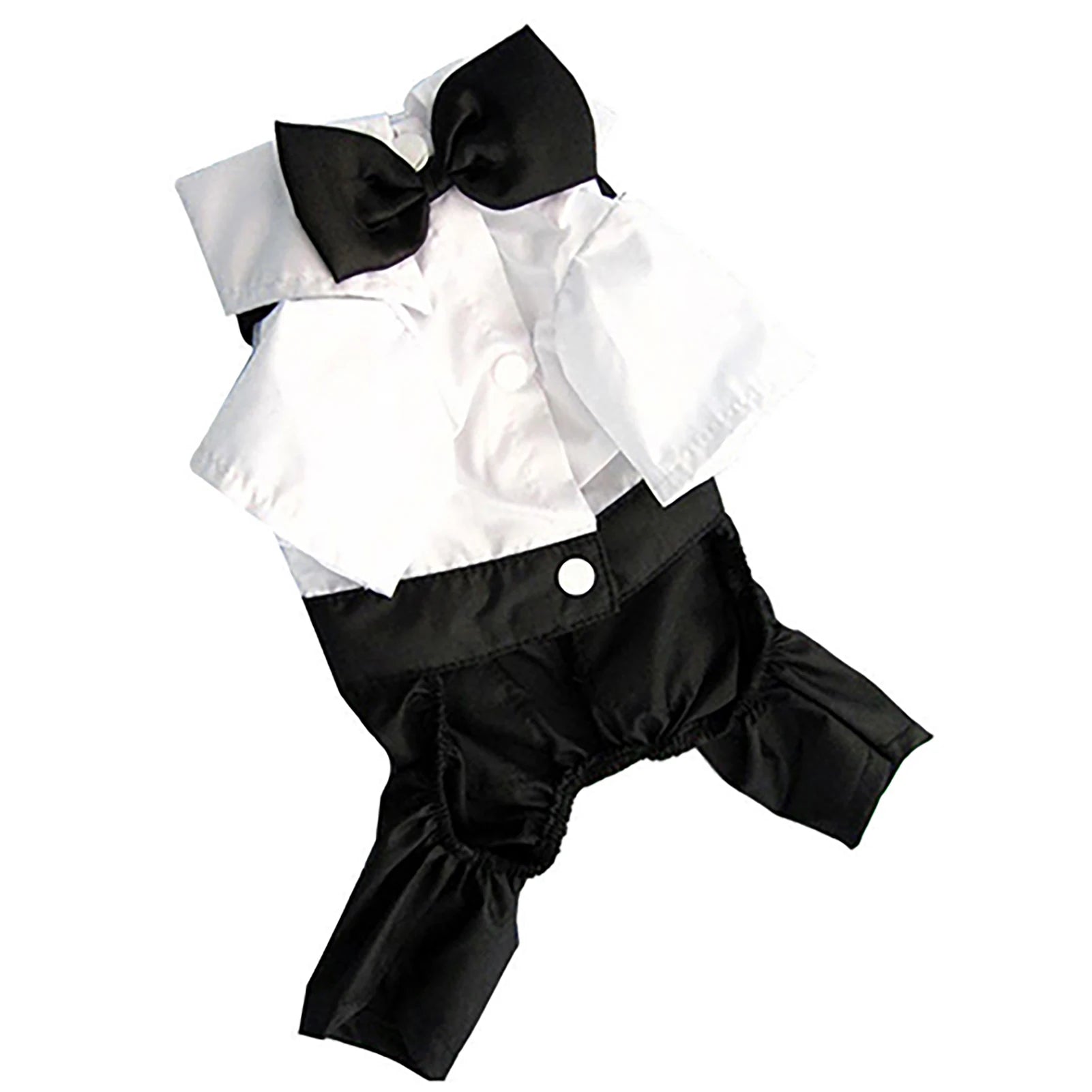 Cute Male Pet Dog Cat Clothes Pet Dog Cat Wedding Dress Prince Tuxedo Bow Tie Shirt Suit Puppy Cat Jumpsuit Suit Pet Products