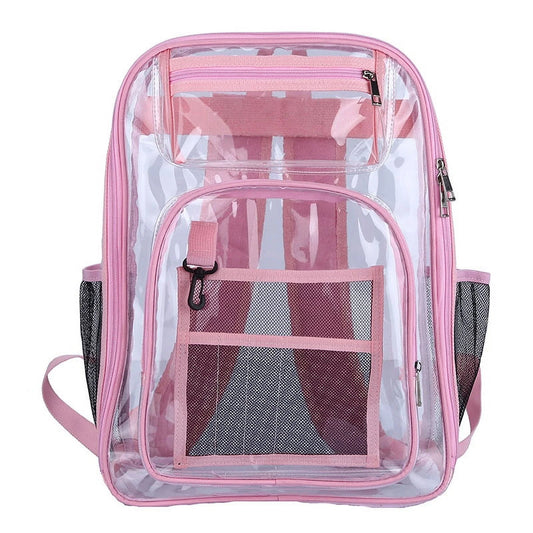 Transparent TPU Backpack for Travel and School - Unique Design for Students and Professionals